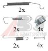 CARRAB BP 3309 Accessory Kit, brake shoes